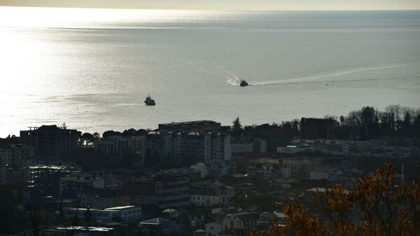 Вид, открывающийся на столицу Абхазии с Сухумской горы - Sputnik Абхазия