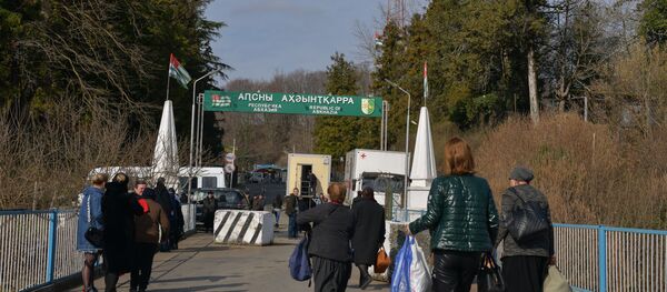 Грузино-абхазская граница - Sputnik Абхазия