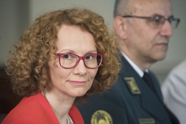 Министр обороны Республики Македония Радмила Шекеринская, 1 мая 2018  - Sputnik Абхазия