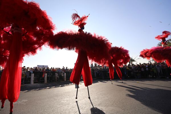 Парад во время карнавала в Ницце. - Sputnik Абхазия