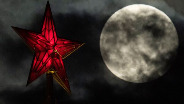 Суперлуние, наблюдаемое в Москве - Sputnik Абхазия