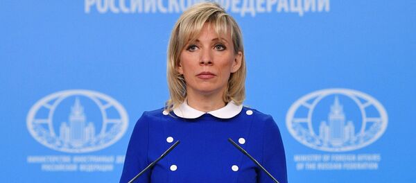Брифинг официального представителя МИД России М. Захаровой Брифинг официального представителя МИД России М. Захаровой - Sputnik Абхазия