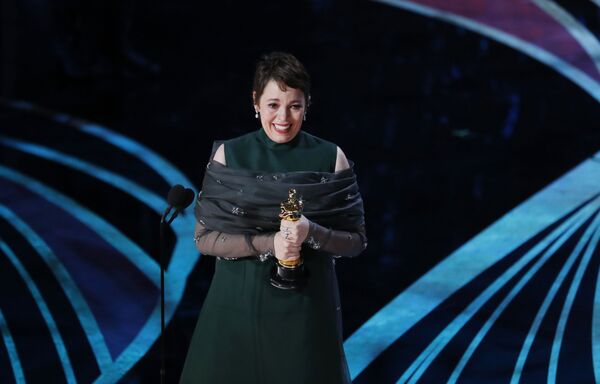 Актриса Оливия Колман с наградой за лучшую женскую роль на церемонии вручения Оскар-2019 - Sputnik Абхазия