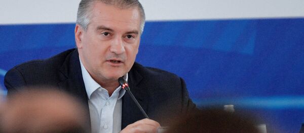 Глава Республики Крым Сергей Аксёнов Глава Республики Крым Сергей Аксёнов - Sputnik Абхазия