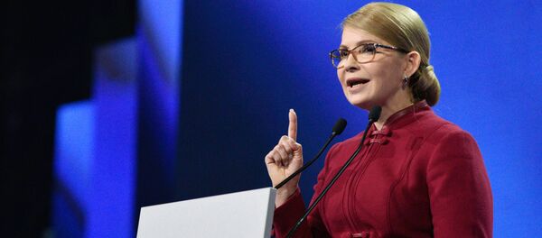 Лидер партии Батькивщина Юлия Тимошенко Лидер партии Батькивщина Юлия Тимошенко - Sputnik Абхазия