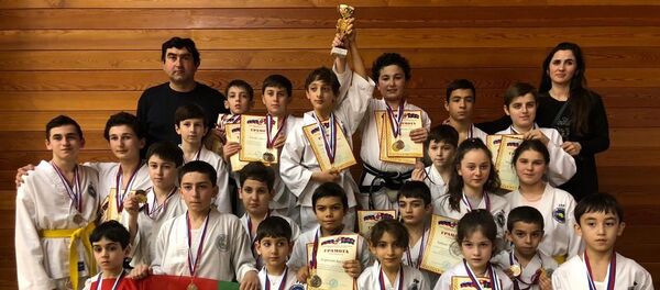 Сборная Абхазии на Первенстве Сочи по тхэквондо Сборная Абхазии на Первенстве Сочи по тхэквондо - Sputnik Аҧсны