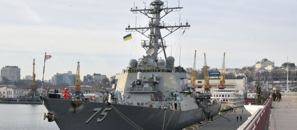 Ракетный эсминец  США Дональд Кук вошел в порт Одессы Ракетный эсминец  США Дональд Кук вошел в порт Одессы - Sputnik Абхазия