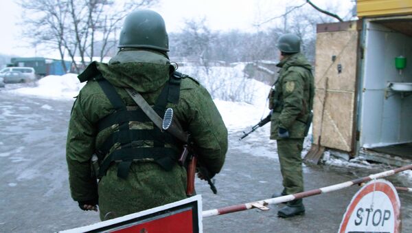 Обмен военнопленными между ДНР и Украиной в Донецкой области. Архивное фото - Sputnik Абхазия