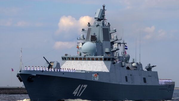 Генеральная репетиция военно-морского парада ко дню ВМФ в Кронштадте - Sputnik Абхазия