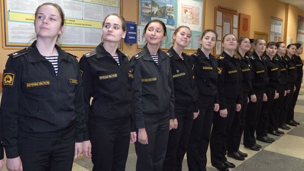 Девушки во флоте: как курсантки учатся на моряков - Sputnik Абхазия