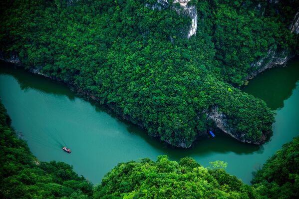 Вид на реку Янцзы в Китае - Sputnik Абхазия