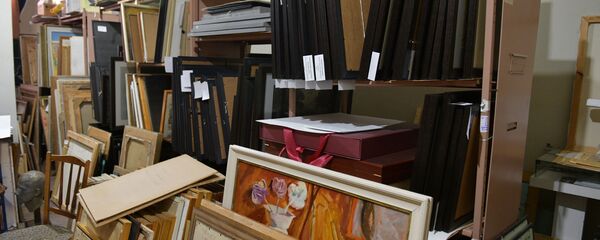 Условия хранения в Национальной картинной галереи Абхазии - Sputnik Абхазия