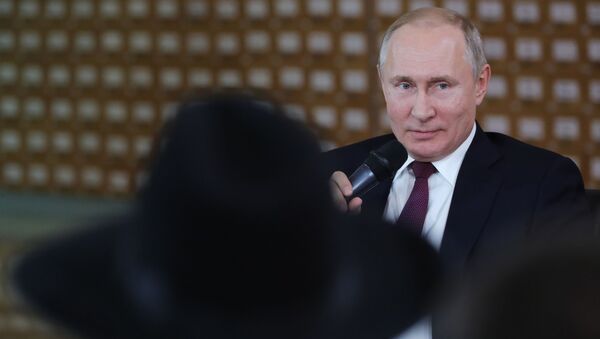 Рабочая поездка президента РФ В. Путина в Крым  - Sputnik Абхазия