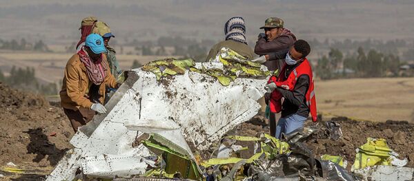 Место крушения пассажирского самолета Boeing 737 Max 8 авиакомпании Ethiopian Airlines в Эфиопии. Архивное фото Место крушения пассажирского самолета Boeing 737 Max 8 авиакомпании Ethiopian Airlines в Эфиопии. Архивное фото - Sputnik Абхазия