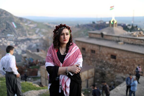 Курды во время празднования Новруза в Ираке - Sputnik Абхазия