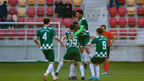 Матч чемпионата Абхазии между командами Нарт - Рица в девятом туре  - Sputnik Абхазия