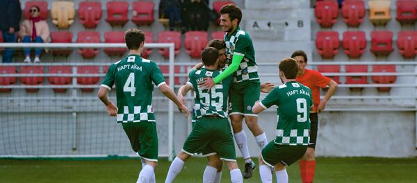 Матч чемпионата Абхазии между командами Нарт - Рица в девятом туре  - Sputnik Абхазия