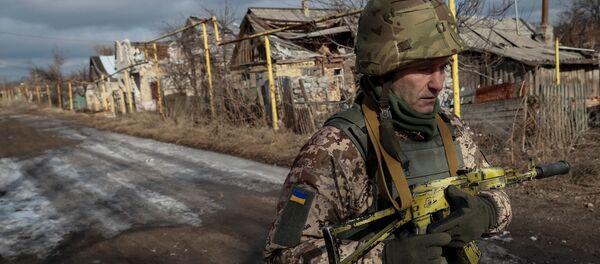 Украинский солдат Украинский солдат - Sputnik Абхазия