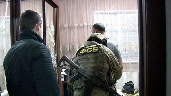 Видео задержания боевиков в Крыму - Sputnik Абхазия