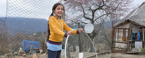 Аза всегда хотела жить только в Мкялрыпше, воспитывать детей и вести хозяйство - Sputnik Абхазия