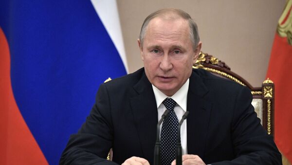 Президент РФ В. Путин провел заседание Совбеза РФ - Sputnik Абхазия