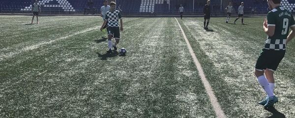 Матч между командами Гагра и Нарт в девятом туре Чемпионата Абхазии по футболу - Sputnik Абхазия