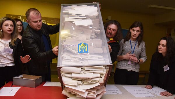 Подсчёт голосов на выборах президента Украины - Sputnik Абхазия