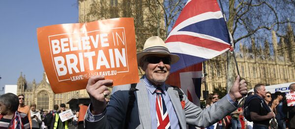 Акция сторонников Brexit в Лондоне Акция сторонников Brexit в Лондоне - Sputnik Аҧсны