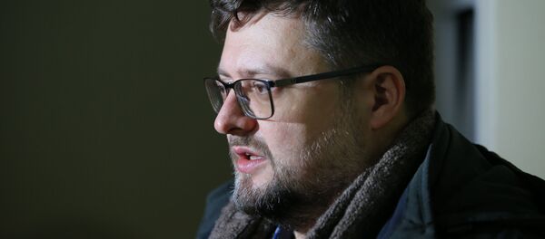 Заседание суда по делу журналиста К. Вышинского в Херсоне Заседание суда по делу журналиста К. Вышинского в Херсоне - Sputnik Абхазия