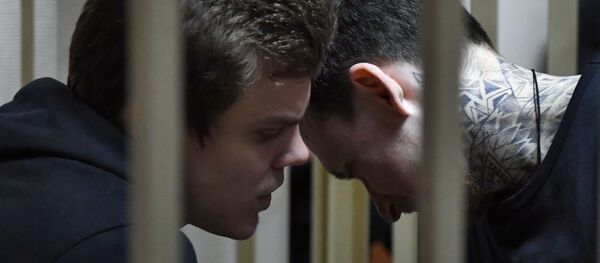 Заседание суда по делу П. Мамаева и А. Кокорина Заседание суда по делу П. Мамаева и А. Кокорина - Sputnik Абхазия