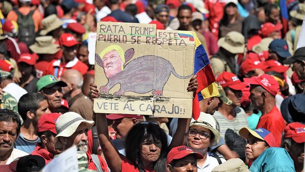 Более 5 миллионов человек вышли на площади по всей Венесуэле, чтобы поддержать законные власти государства - Sputnik Абхазия