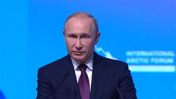 Путин предложил странам Арктики создать сеть хабов на Северном морском пути - Sputnik Абхазия