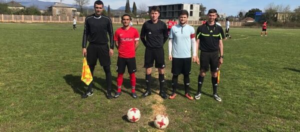 Встреча футбольных клубов Рица и Гагра  - Sputnik Абхазия