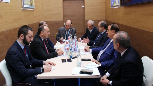 Министр экономики Абхазии встретился с сирийским коллегой в Крыму - Sputnik Абхазия