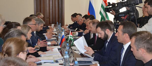 Заседание кабинета министров Заседание кабинета министров - Sputnik Абхазия