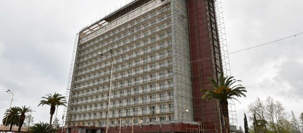 Ремонт гостиницы Абхазия в Гагре Ремонт гостиницы Абхазия в Гагре - Sputnik Абхазия