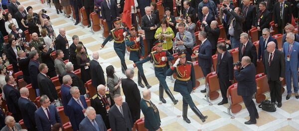 IX Международный форум Победителей Великая Победа, добытая единством IX Международный форум Победителей Великая Победа, добытая единством - Sputnik Абхазия