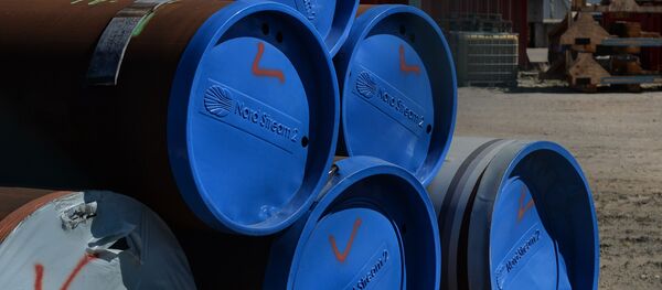 Строительство газопровода Северный поток-2 в Германии Строительство газопровода Северный поток-2 в Германии - Sputnik Абхазия