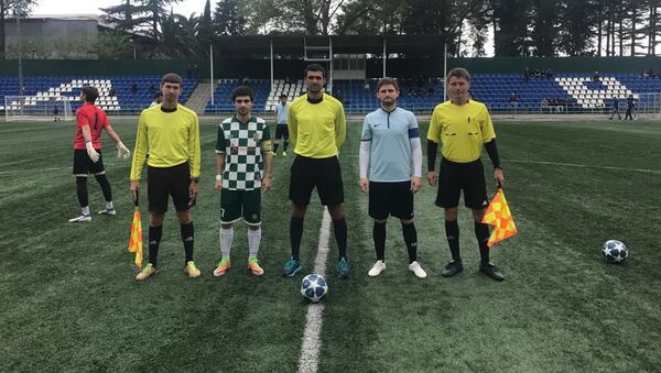 Кубковый матч по футболу между командами Гагра и Нарт  - Sputnik Абхазия