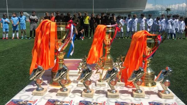 Юные футболисты сухумского Динамо стали вторыми на турнире в Сочи - Sputnik Абхазия