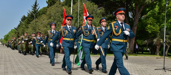 Репетиция парада Победы в Великой Отечественной войне - Sputnik Абхазия