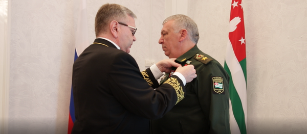 Мираб Кьышьмариа Александр Невски иорден ианаршьеит Мираб Кьышьмариа Александр Невски иорден ианаршьеит - Sputnik Аҧсны