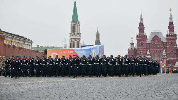 Военный парад на Красной площади, посвящённом 74-й годовщине Победы в Великой Отечественной войне  - Sputnik Аҧсны