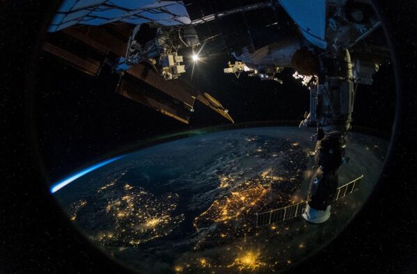 Снимок Земли, сделанный с МКС немецким астронавтом Александром Герстом - Sputnik Абхазия