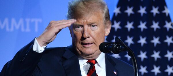 Пресс-конференция президента США Д. Трампа на саммите НАТО Пресс-конференция президента США Д. Трампа на саммите НАТО - Sputnik Абхазия