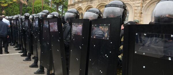 Апарламент аҿаԥхьа аоппозициаа еиҿыркааз амитинг - Sputnik Аҧсны