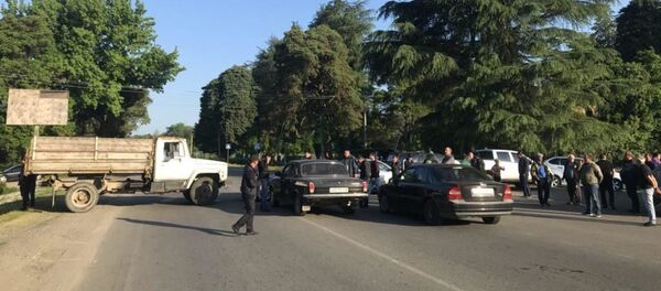 Тамшь ақыҭан автотрассаҿ аныҟәара хацыркхеит Тамшь ақыҭан автотрассаҿ аныҟәара хацыркхеит - Sputnik Аҧсны