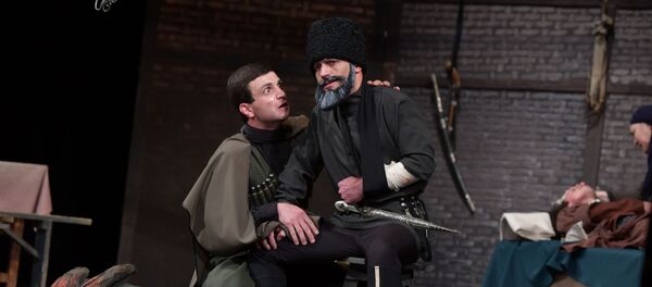 Впервые на сцене: премьера Последнего из ушедших Впервые на сцене: премьера Последнего из ушедших - Sputnik Абхазия