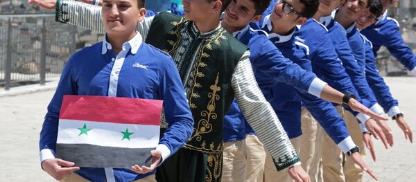 Отдых сирийских детей в Артеке - Sputnik Абхазия