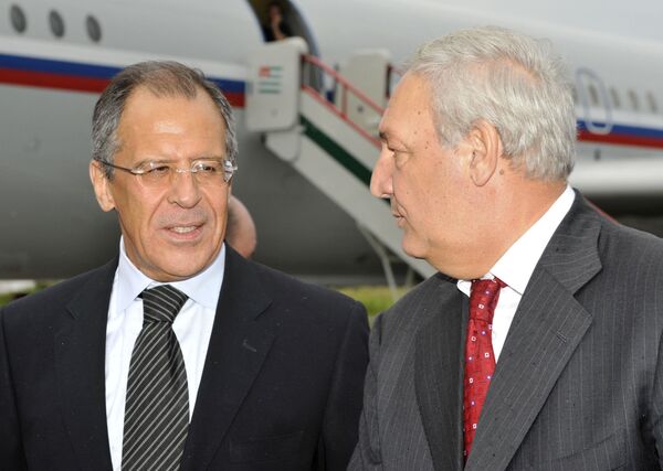 Глава МИД РФ Сергей Лавров прибыл в Абхазию - Sputnik Абхазия